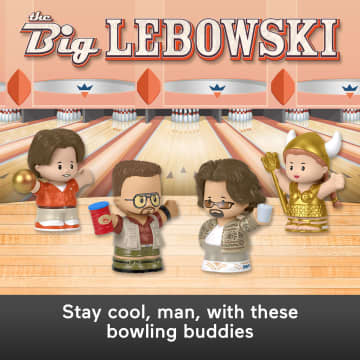 Little People Collector the Big Lebowski Special Edition Set For Adults & Fans, 4 Figures
