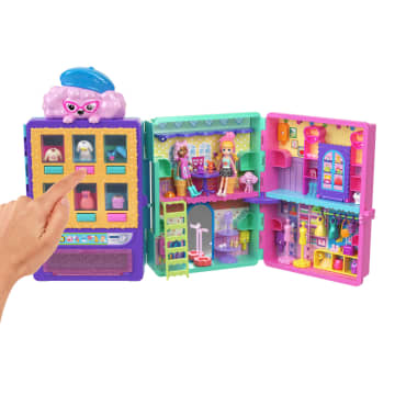 Polly Pocket Set de Juego Servicio de Modas Dulces