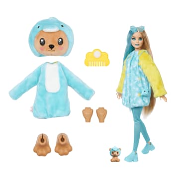 Barbie Cutie Reveal Boneca Urso Vestido de Golfinho - Image 4 of 6
