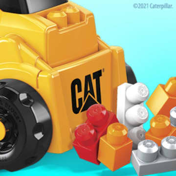 Mega Bloks CAT Juguete de Construcción Ride-On Construye y Pasea