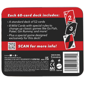 Wild Twists Playing Cards By UNO Brand 2-Pack In Tin