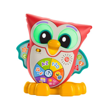 Fisher-Price Linkimals Brinquedo para Bebês Coruja Olhos Luminosos