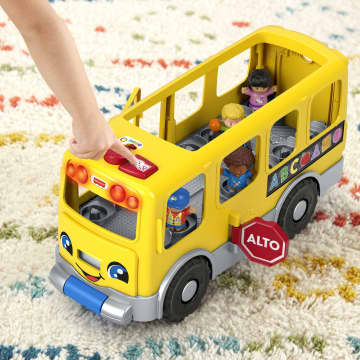 Little People Juguete para Bebés Autobús Escolar Haciendo Nuevos Amigos