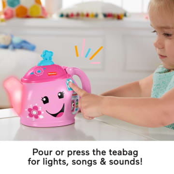 Fisher-Price Laugh & Learn Sweet Manners Play Tea Sets & Dishes, 10 Pieces