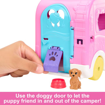 Barbie Chelsea 2-in-1 Camper Playset With Chelsea Small Doll, 2 Pets & 15 Accessories - Image 5 of 6