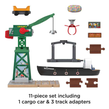 Fisher-Price Thomas & Friends Wooden Railway Brendam Docks - Image 5 of 6