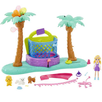 Polly Pocket Conjunto de Brinquedo Parque Temático de Bichinhos