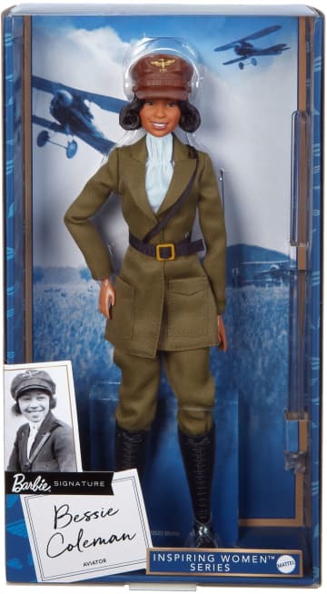 Barbie Doll, Bessie Coleman, Barbie inspiring Women Series - Image 6 of 6