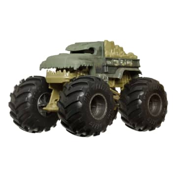 Hot Wheels Monster Trucks Vehículo de Juguete Godzilla Escala 1:24