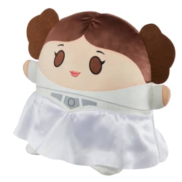 Star Wars Cuutopia Princess Leia Plush, 10-Inch Soft Rounded Pillow Doll Inspired By Character