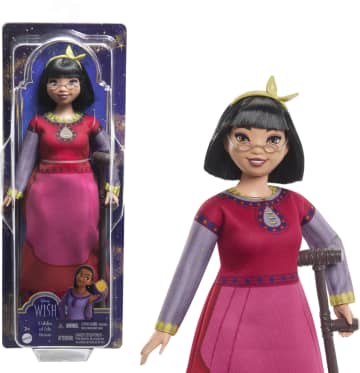 Disney's Wish Dahlia Of Rosas Posable Fashion Doll, Including Removable Clothes, Accessories
