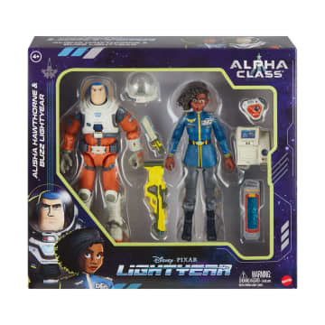 Disney Pixar Lightyear Figura de Juguete Alisha y Buzz Paquete de 2