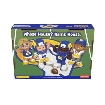 Little People Collector Los Angeles Rams Special Edition Set For Adults & NFL Fans, 4 Figures