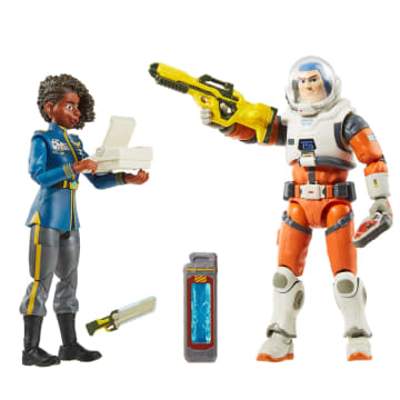 Disney Pixar Lightyear Figura de Juguete Alisha y Buzz Paquete de 2