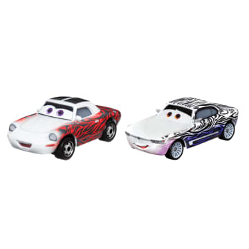Cars de Disney y Pixar Diecast Vehículo de Juguete Paquete de 2 Kay Pillar & May Pillar
