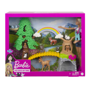 Barbie Profissões Boneca Exploradora