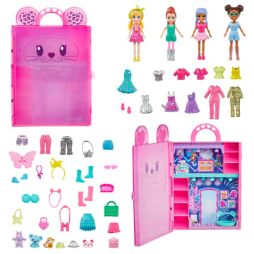 Polly Pocket Accesorios para Muñeca Súper Closet de Animalitos