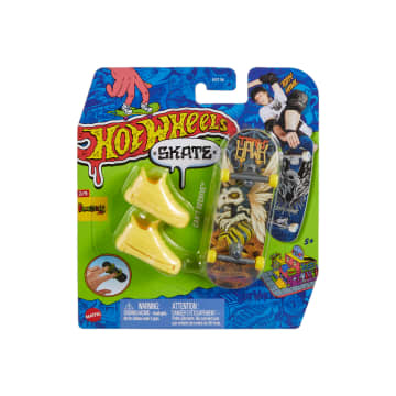 Hot Wheels Skate Veículo de Brinquedo Skateboard CAN’T BEEHIVE™ com Tênis