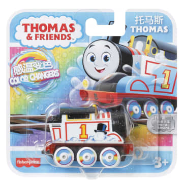 Thomas e Seus Amigos Veículo de Brinquedo Trem Color Changers Thomas