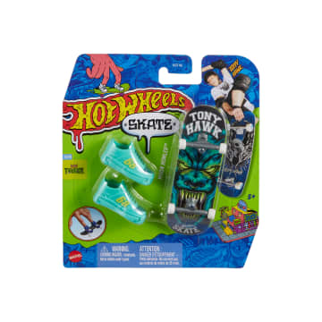 Hot Wheels Skate Veículo de Brinquedo Skateboard PRIMAL TERROR™ com Tênis - Image 5 of 5