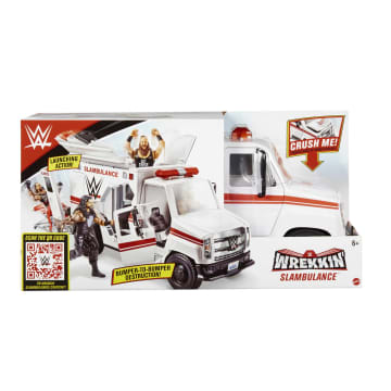 WWE Wrekkin' Slambulance Vehicle | Mattel