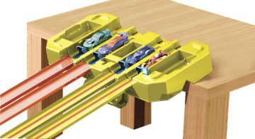 Hot Wheels Track Builder Pista de Juguete Caja de Velocidad Multijugador