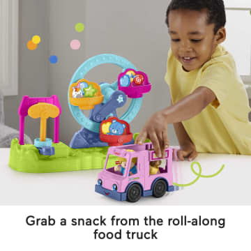 Fisher-Price Little People Carnival Playset With Ferris Wheel & Figures For Toddlers - Imagen 5 de 6