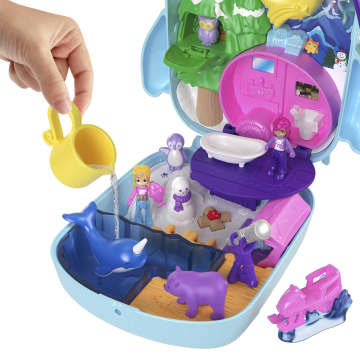 Polly Pocket Set de Juego Compacto Pijamada de Búho