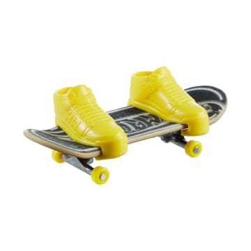 Hot Wheels Skate Veículo de Brinquedo Skateboard LINED LUMINESENCE™ com Tênis