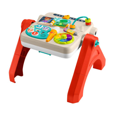 Fisher-Price „Ucz się i śmiej!” Stoliczek edukacyjny – Sztaluga 4 w 1 Edukacyjny stolik dla dzieci Zabawka interaktywna 6–36 mies. Wersja wielojęzykowa