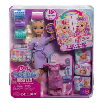 Barbie Dream Besties Wyszykuj się ze mną Lalka + akcesoria Zestaw Zabawka 4+ Mix