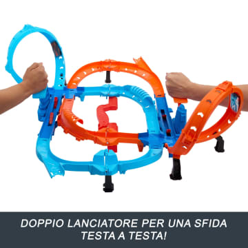 Hot Wheels Ultra Hots Sfida Turbo Lanci Con 2 Macchinine Giocattolo in Scala 1:64