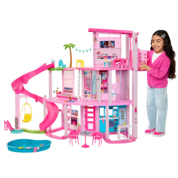 Maison De Poupée Barbie – 10 Pièces – Avec Accessoires – Pour Enfants – Modèle Unbranded Neuf