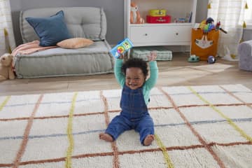 Fisher-Price „Ucz się i śmiej!” Odtwarzacz muzyczny 123 Zabawka edukacyjna dla dzieci Polska wersja językowa