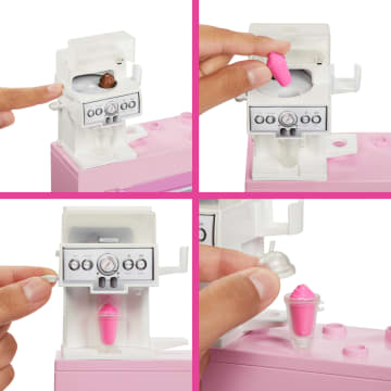 Barbie Kawiarnia Zestaw + Lalka I Akcesoria