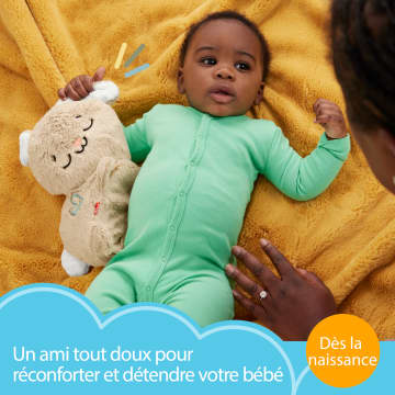 Fisher-Price-Mon Lapin Câlin-Peluche Veilleuse Personnalisable