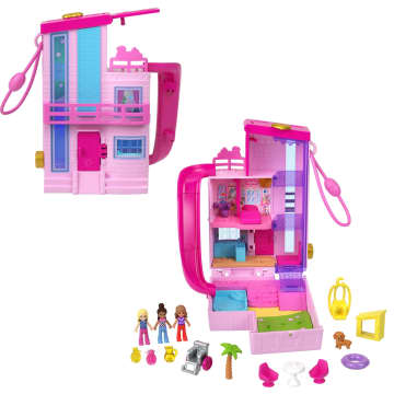 Mattel Polly Pocket Ftp67 Muneca De Aventura Lila Patines Chic (Asst 5/6