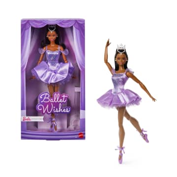 Barbie Signature Ballet Wishes Doll – 12” Posable Ballerina With Tutu, Tiara & Pointe Shoes, Gift For Ages 6 & Up