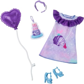 Barbie Super Mario Mode-Pack – Kleid Mit Kapuze & 6 Accessoires, Puppenkleidung Für Kinder Von 3–8 Jahren