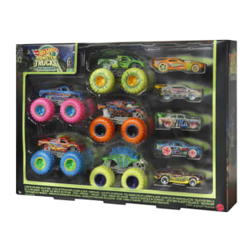Hot Wheels Monster Trucks GITD Bundel