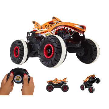Hot Wheels Monster Trucks Tiger Shark L'Inarrestabile Veicolo Radiocomandato