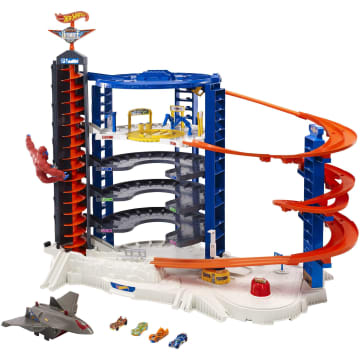 Hot Wheels Coffret Super Station de Police - Jeux - Jouets