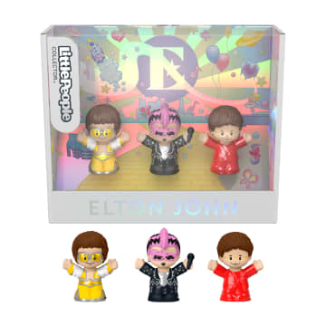 Little People Collector Beetlejuice Special Edition Set for Movie Fans, 4 Character Figures in a Display Package, JFD68 Little People Collector Beetlejuice Special Edition Set for Movie Fans, 4 Character Figures in a Display Package, JFD68