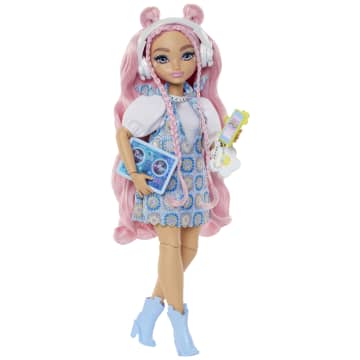 Muñeca De Moda Daisy Jean De Barbie Dream Besties Con 9 Accesorios Temáticos De Música Y DJ