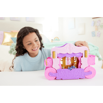 Princesses Disney-Calèche Et Château-Coffret Avec Poupée Aurore