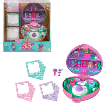 POLLY POCKET - SALON DE BEAUTÉ LICORNE ARC-EN-CIEL - POUPÉES, BARBIE ET