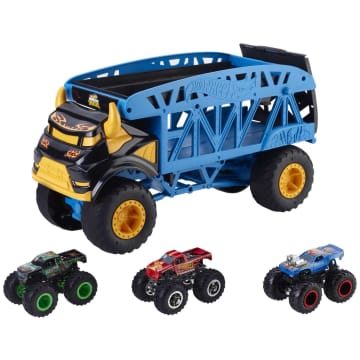 Hot Wheels Monster Trucks Monster Mover+3 Trucks Vehicle