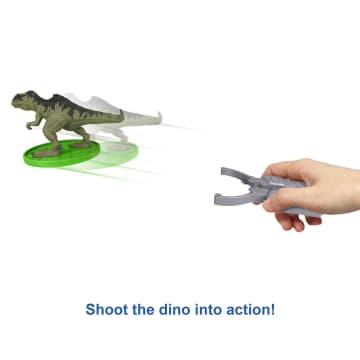 Mattel Jurassic World - Règle Pop-up X4 Dinosaures - Figurines Surprise