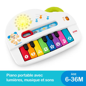 Fisher-Price Coffret Télétravail en Bois de 9 éléments avec ordinateur portable et téléphone en bois pour le jeu d'imitation, pour enfants à partir de 3 ans, HXV11