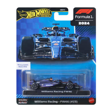 Hot Wheels 5-Pack Race Team, Formula 1 -Themed 1:64 Scale Die-Cast
